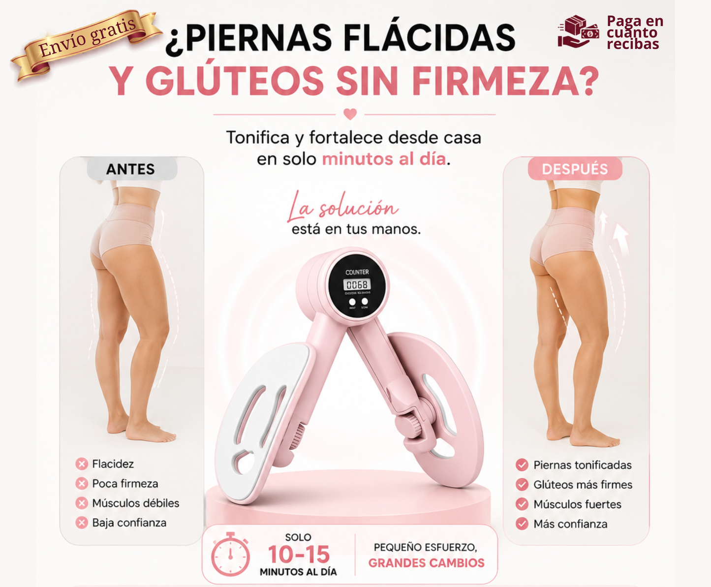 Entrenador Inteligente Contador Digital + Plan de Rutinas